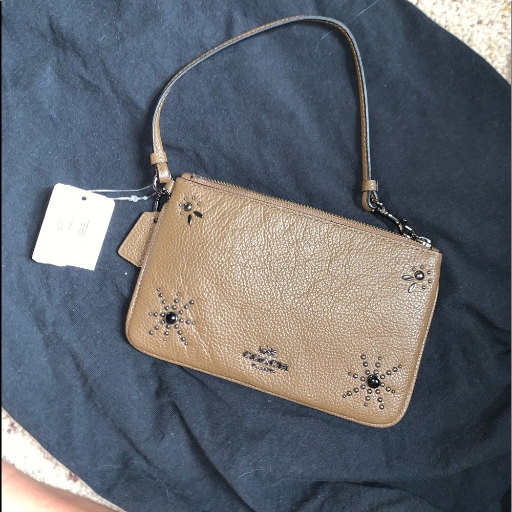 NWT Coach wristlet
